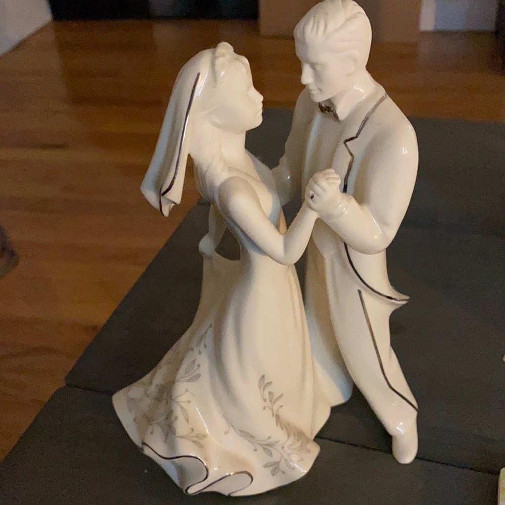 Lenox wedding cake topper